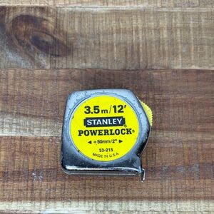 Vintage Stanley PowerLock 12’ Tape Measure